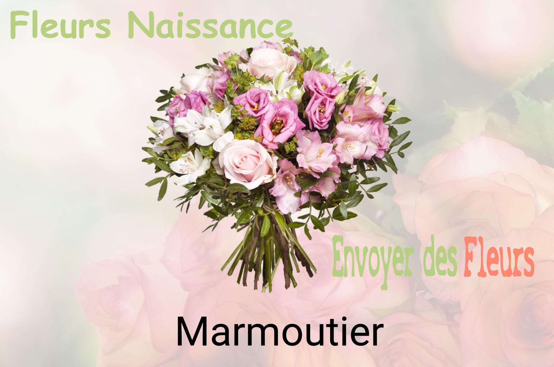 Bouquet de fleurs de naissance livré à Marmoutier